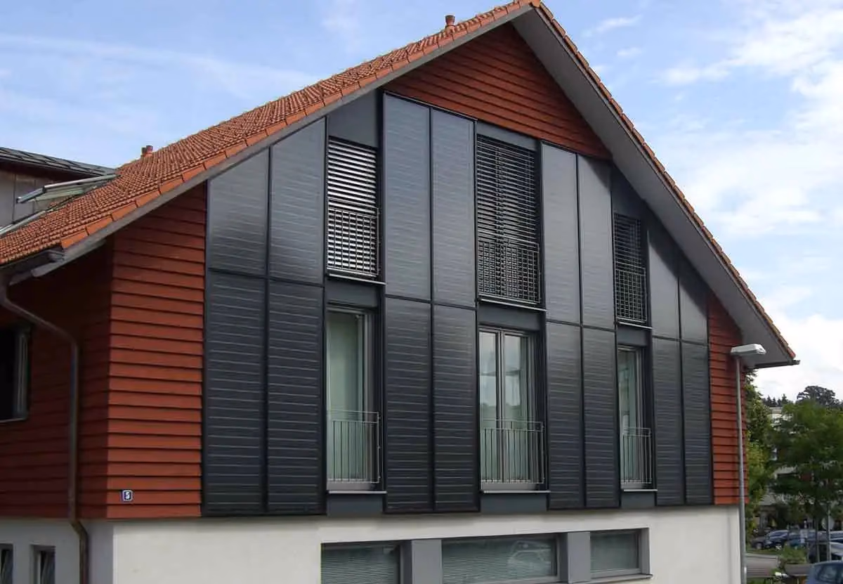 Solarfassade – Allgäu, Deutschland